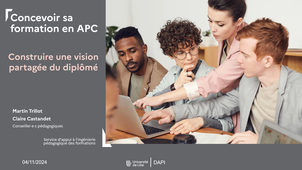 Vidéo 4 - Construire une vision partagée du diplômé
