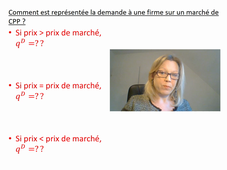 Demande adressée à une entreprise concurrentielle - cours