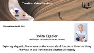TimeMan Seminar: Yolita Eggeler