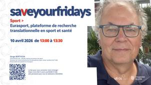 Eurasport, plateforme de recherche translationnelle en sport et santé - SERGE BERTHOIN
