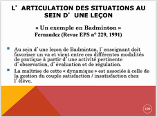 ARTICULATION DES SITUATIONS AU SEIN D’UNE LEÇON + Match à thème.mov