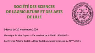 Séance SSAAL 20 Novembre 2020