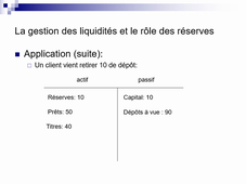 monnaie, banque, finance, chapitre 6, vidéo 2