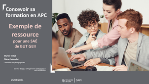 Vidéo 14 - Exemple de ressource pour une SAÉ en GEII