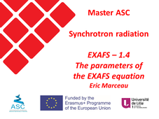 EXAFS 1-4 conclusion