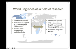 World Englishes: Week 2