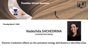 TimeMan Seminar - Nadezhda SHCHEDRINA