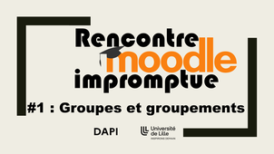 Rencontre Moodle Impromptue : Groupes et groupement