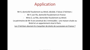 L'imposition sur la transmission de patrimoine