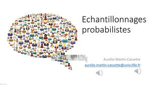 Echantillonnages probabilistes