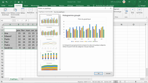 Créez des graphiques - Maîtrisez les fondamentaux d'Excel - .mp4