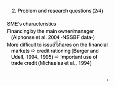 Trajectoires de faillite -SEVERIN