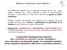 Management de l'Innovation - Séance 3