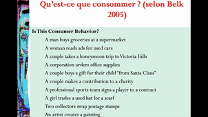 Introduction - Analyse de la consommation