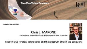TimeMan Seminar - Chris MARONE