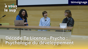 Décode ta licence : Psychologie du développement