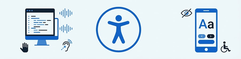 Bannière Accessibilité numérique