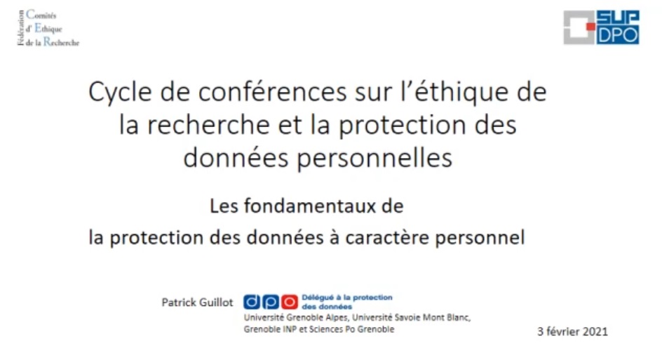 S1.5 Les fondamentaux de la protection des donn es caract re personnel